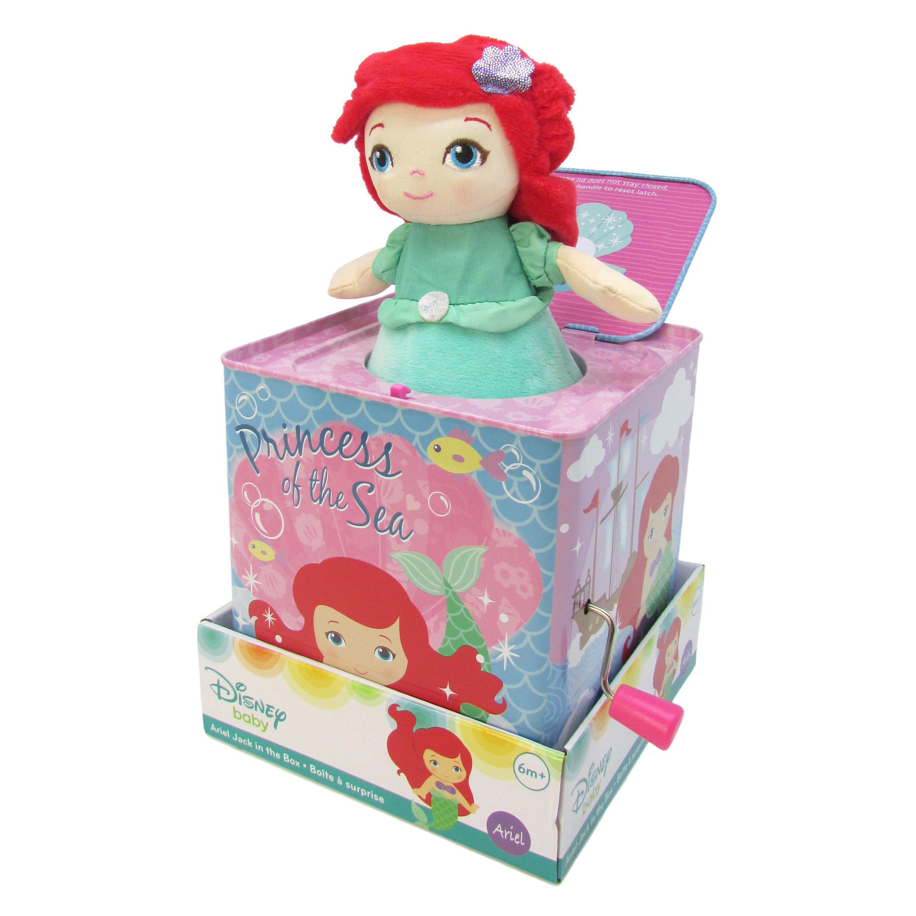 little mermaid toy box