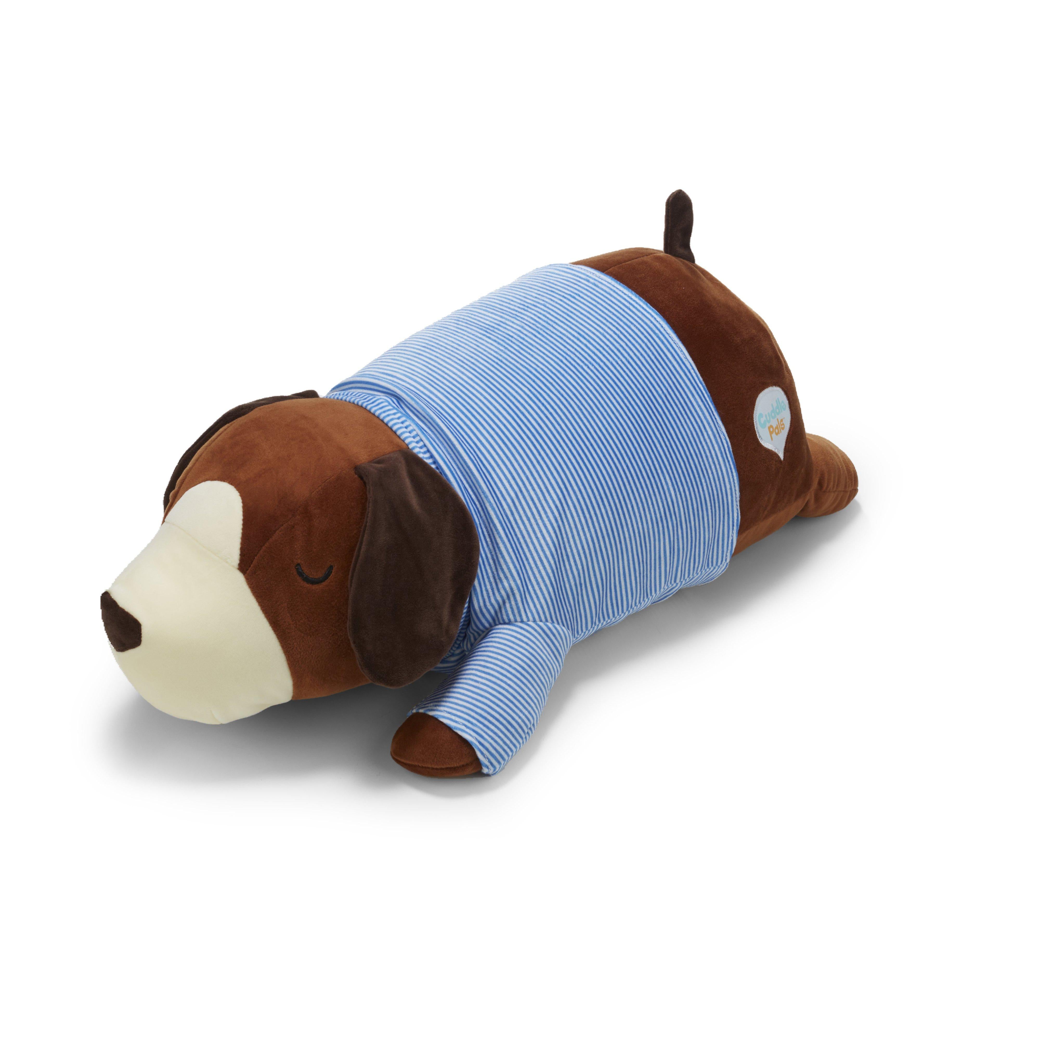 brown dog plush