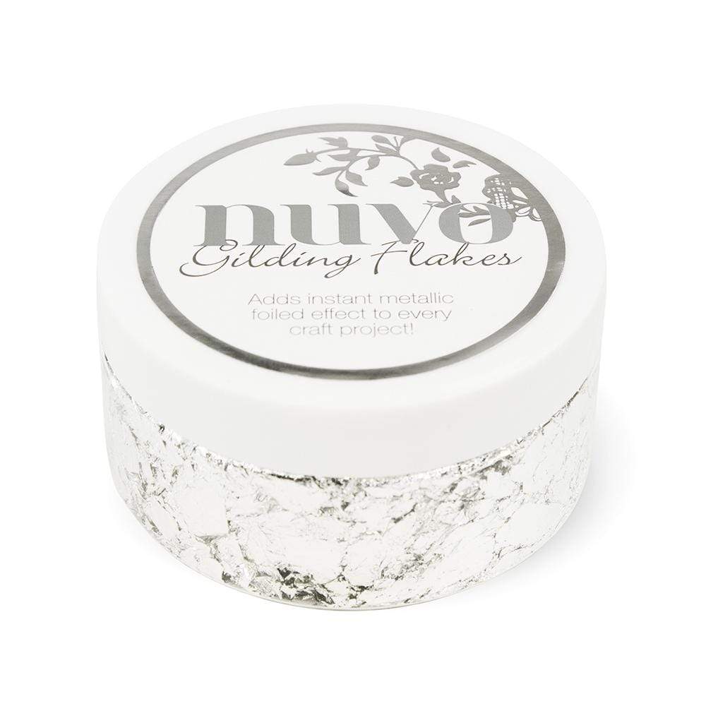 Nuvo - Gilding Flakes - Silver Bullion (200ml) - 851n - Slime Creator product image