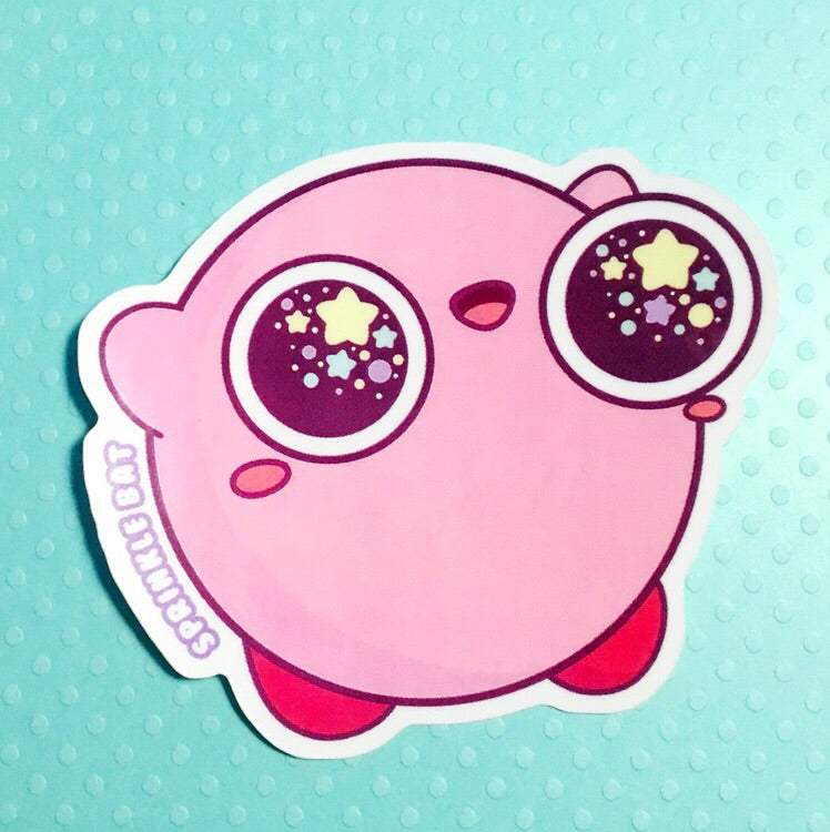 Kirby Sticker – Sprinkle Bat