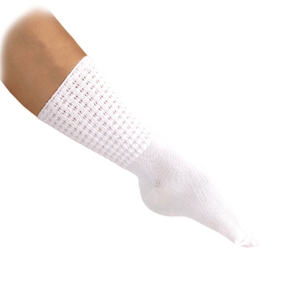 Hullachan Ultra Low Premium White Poodle Socks