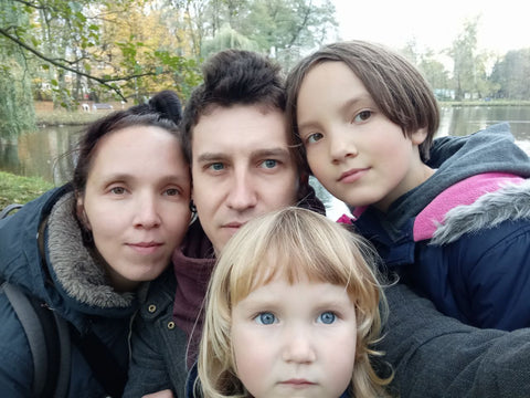 Oleksandr and family