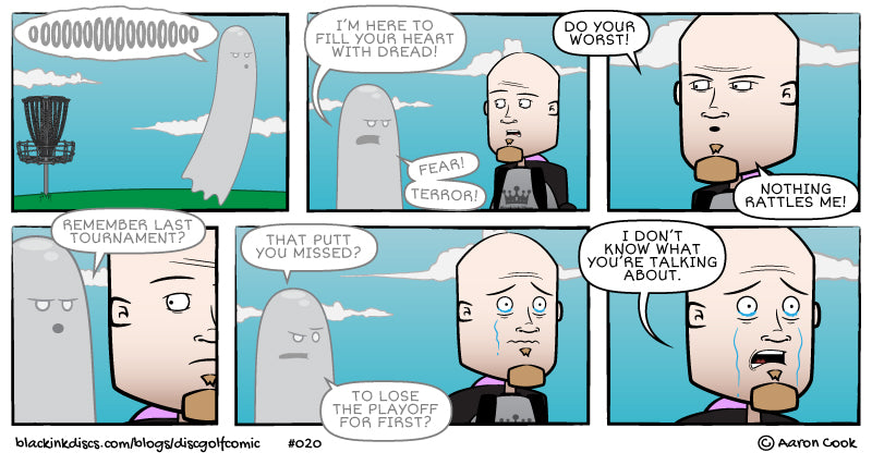 Disc Golf Comic - A Disc Golf Haunting