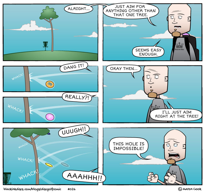 The Disc Golf Comic - That One Tree