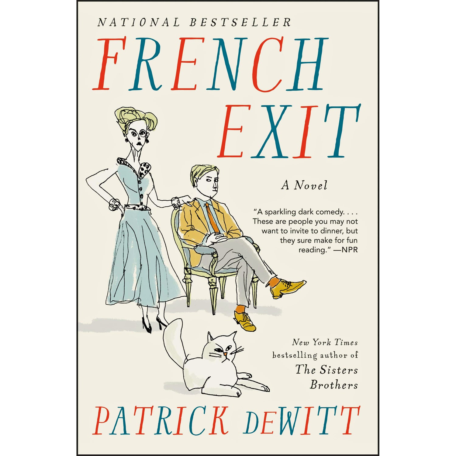 Французские романы. French exit. A French novel. Exit novel.