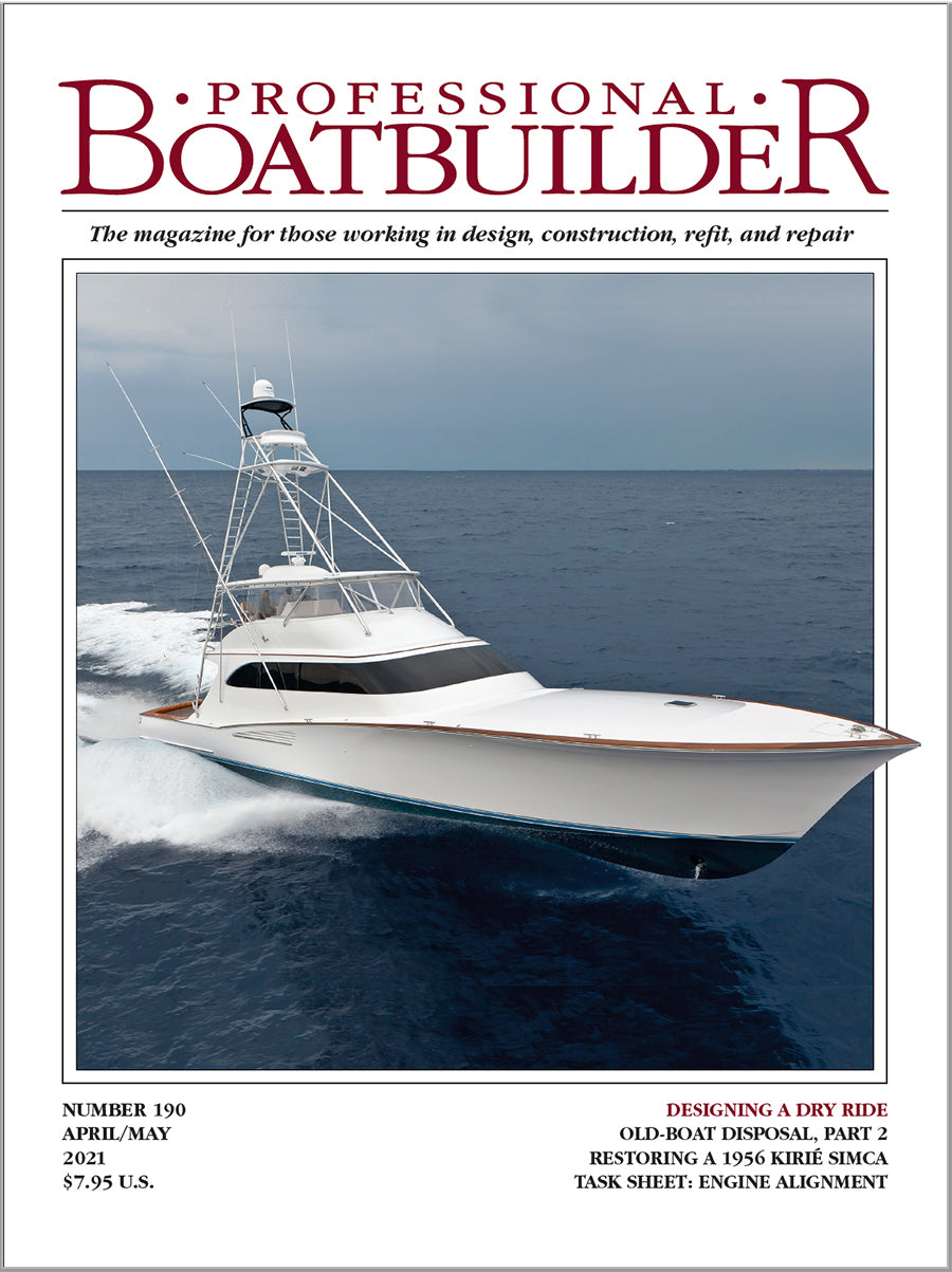 Professional Boatbuilder 190 April May 21 The Woodenboat Store