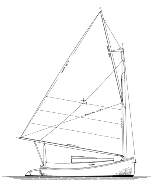 Williams 18' Catboat