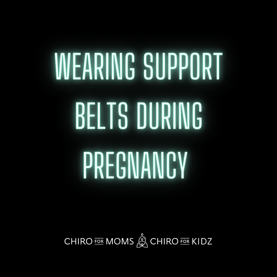 Pregnancy Hack- SPD, pelvic pain, apron belly. Toss the belt for