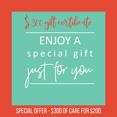 gift certificate promo