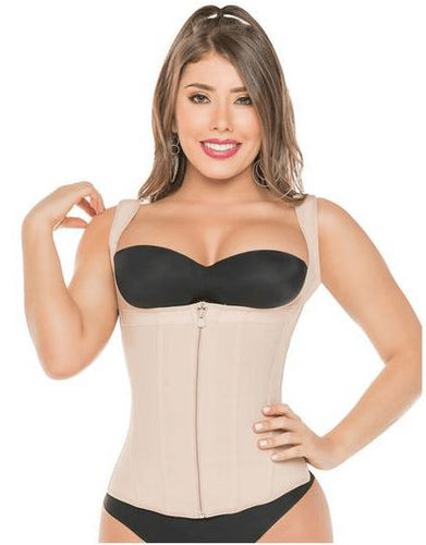 Fajas Colombianas Reductoras Waist Trainer Long Torso Corset Cincher Body  Shaper