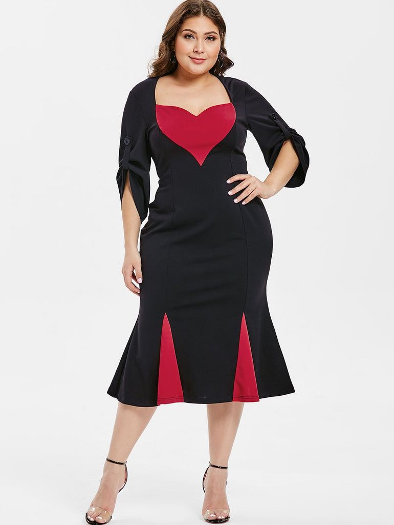 plus size sweat dress