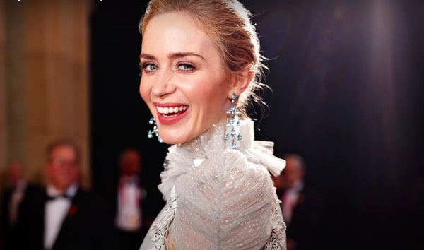 emily blunt skincare routine | emily blunt red carpet