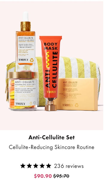 best skincare trends 2024 | anti cellulite set