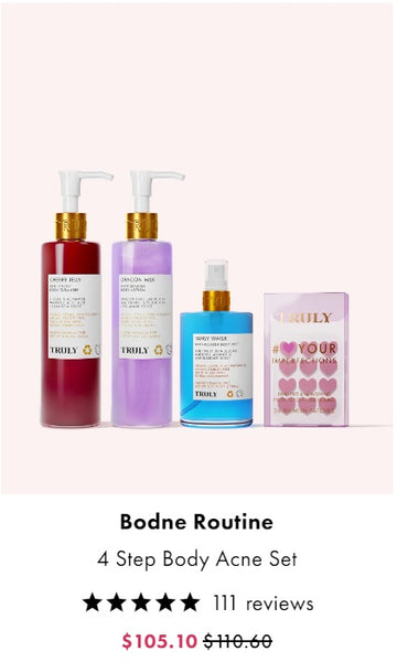 salicylic acid skincare products | bodne routine