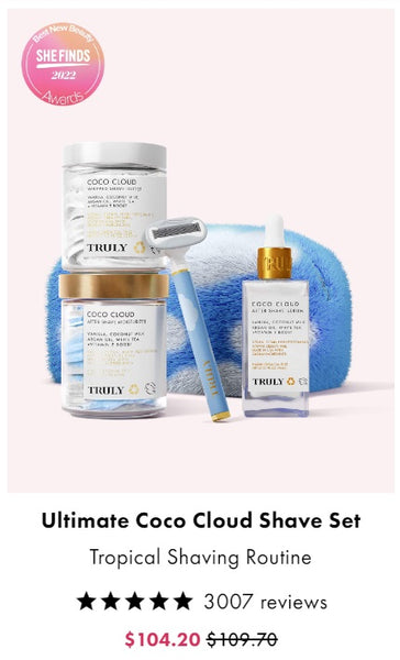 itchy armpits after shaving | coco cloud set