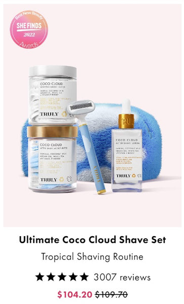 what is the bikini line | ultimate coco cloud shave set