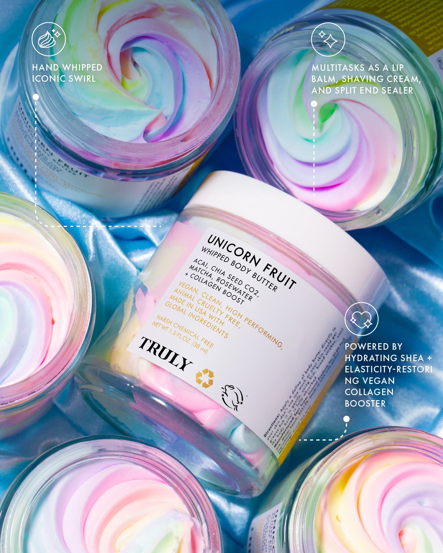 Unicorn Fruit Whipped Body Butter