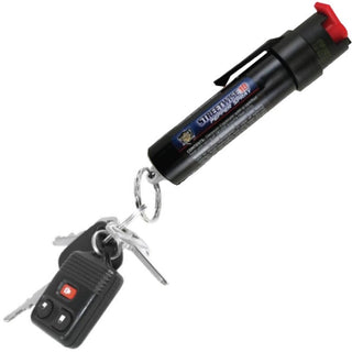 Spray Can Metal Keychain 