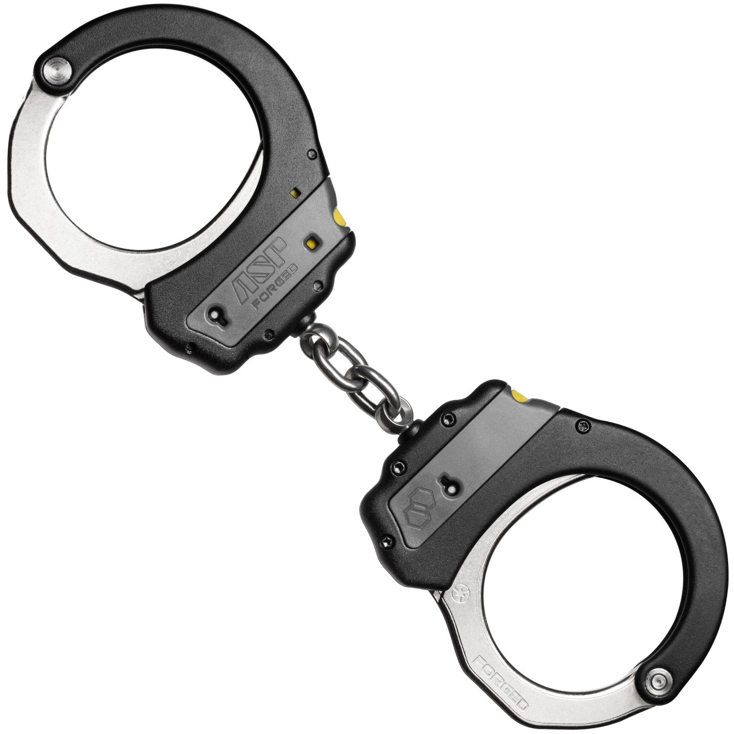 ASP Ultra Plus Identifier Double Lock Steel Chain Handcuffs