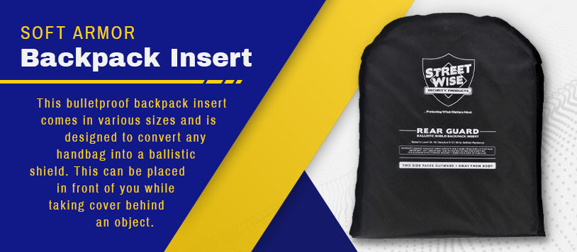 soft armor backpack insert graphic