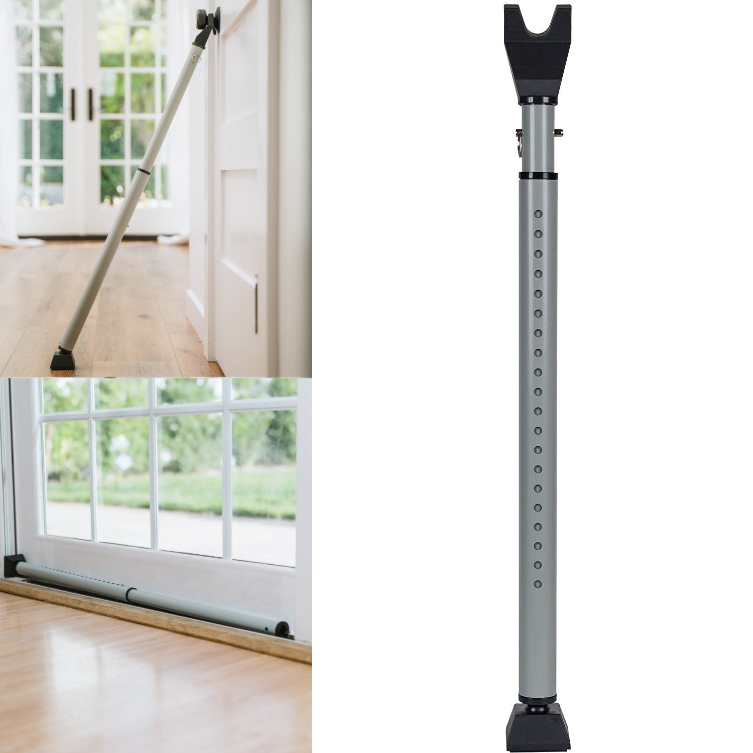 SABRE Adjustable 2-in-1 Home Security Door Bar