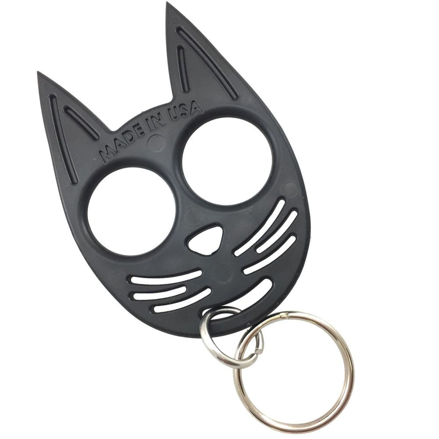 My Kitty Plastic Self-Defense Keychain Weapon Black