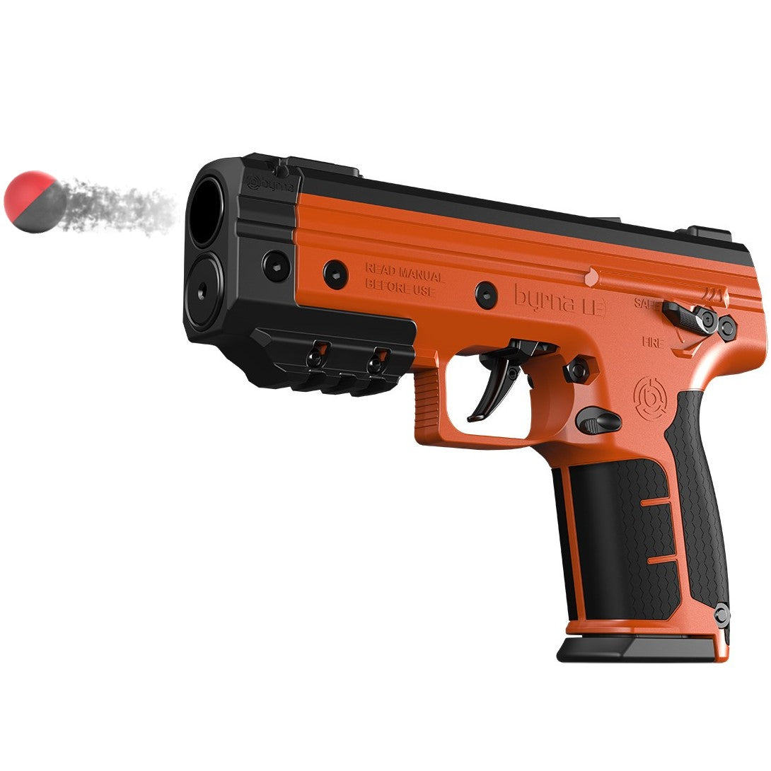 Byrna LE Pepper Non-Lethal Self-Defense Projectile Gun Bundle