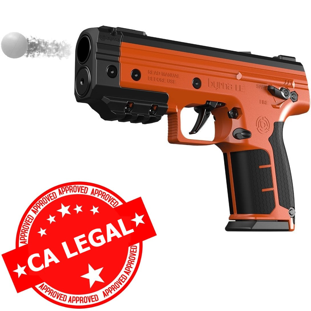 Byrna LE Kinetic Non-Lethal CA Legal Projectile Gun Bundle