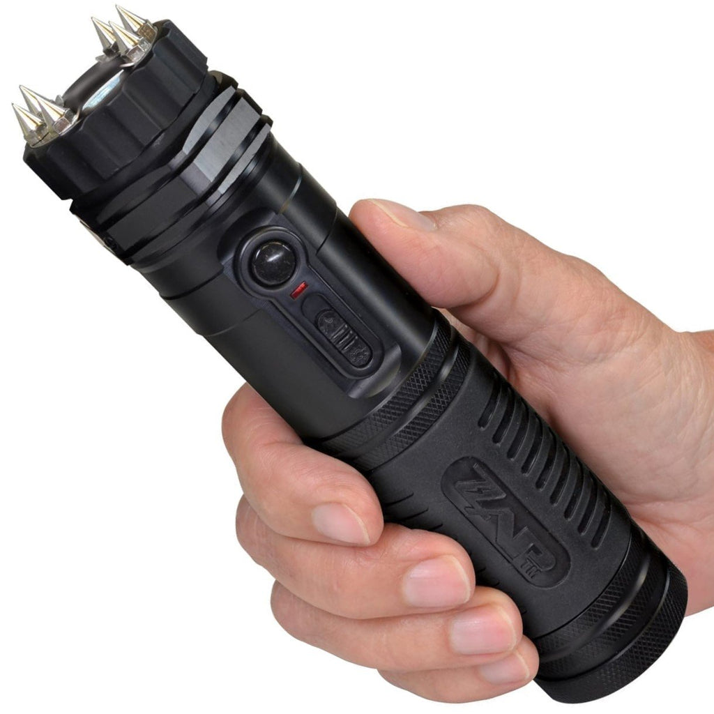 Zap™ Light Extreme Rechargeable Stun Gun Flashlight 1m The Home Security Superstore 