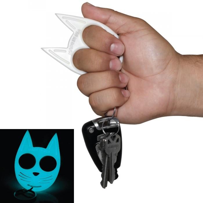 My Kitty Plastic Self Defense Keychain Weapon Glow In The Dark The Home Security Superstore