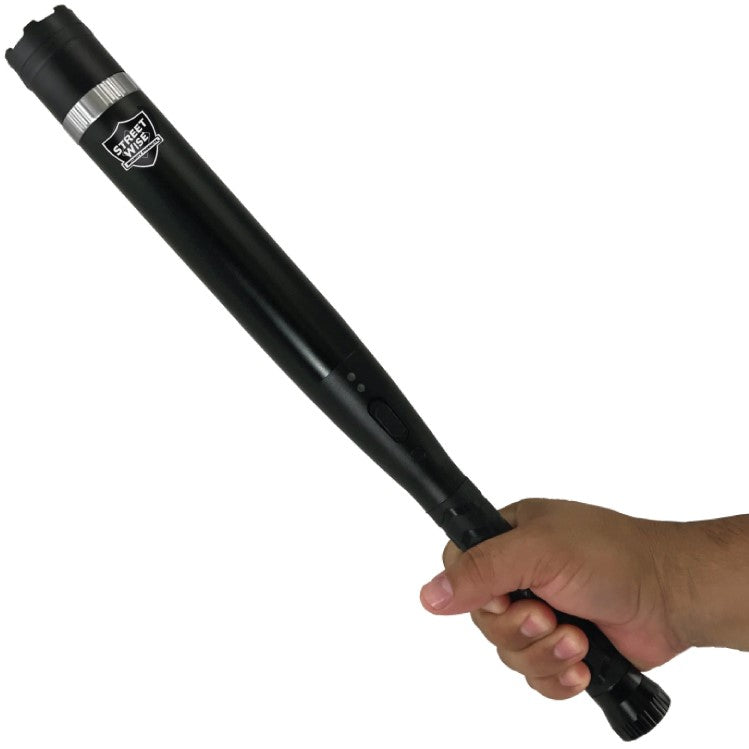 Streetwise Triple Defender 17.5" LED Stun Gun Baton 27M