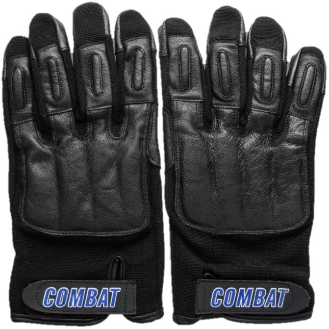 Kwik Force Combat Steel Shot Leather SAP Gloves M-XL