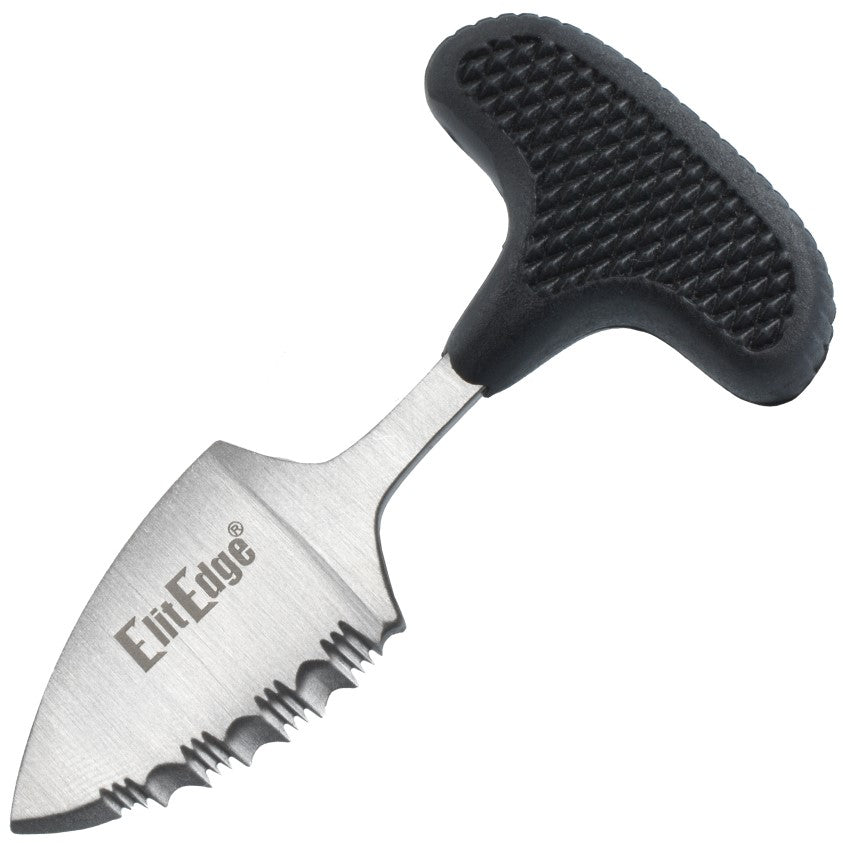 ElitEdge Tactical Steel Neck Knife 3.5" w/ Sheath & Lanyard