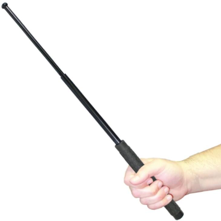 Police Force Tactical Expandable Solid Steel Baton 31''