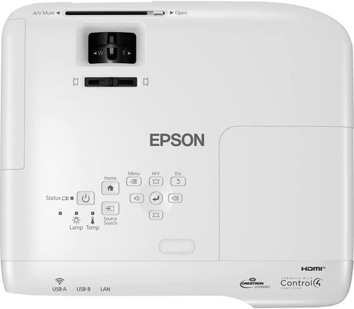 Epson, EPSV11HA03020, PowerLite 118 3LCD XGA Classroom Projector with Dual HDMI