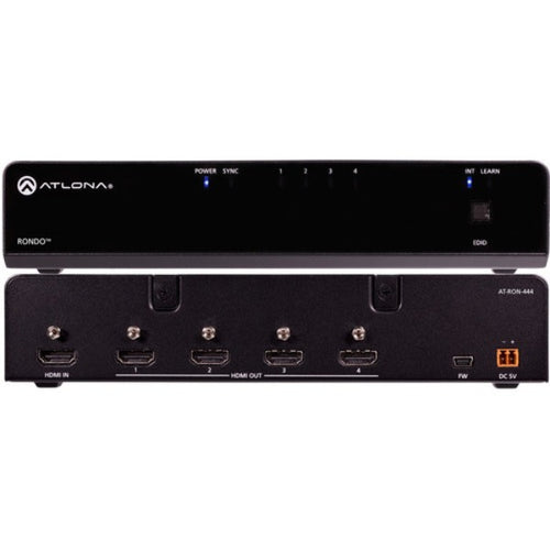 ATLONA AT-RON-444  4K HDR Four Output HDMI Distribution Amplifier