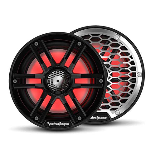 Rockford Fosgate M2-65B Color Optix 6.5” Marine 2-Way Speaker System - Black (Pair)