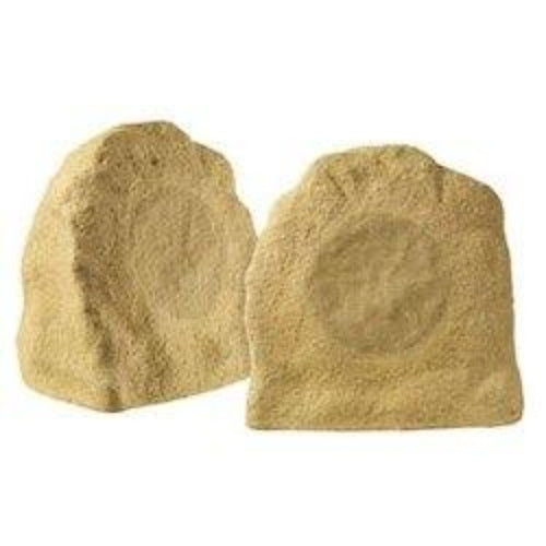 Nuvo NV-AP16RS 6.5 Inch Outdoor Rock Speaker - Sandstone - Pair