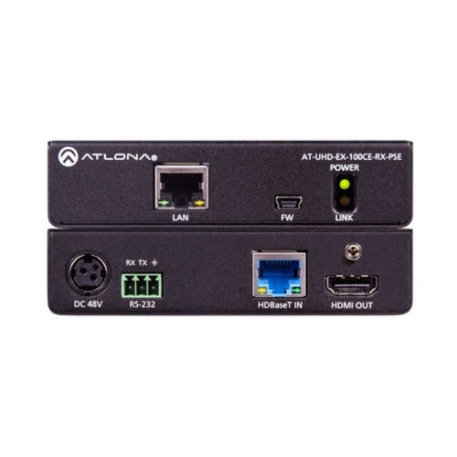 ATLONA AT-UHD-EX-100CE-TX-PD HDBaseT Transmitter with Ethernet & PoE