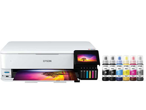 Epson EcoTank Photo ET-8550 Supertank Wireless Color Inkjet All-in-One Printer