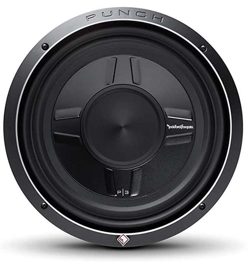 Rockford Fosgate P3SD2-12 P3 Punch Shallow mount 12-Inch DVC 2-Ohm Subwoofer