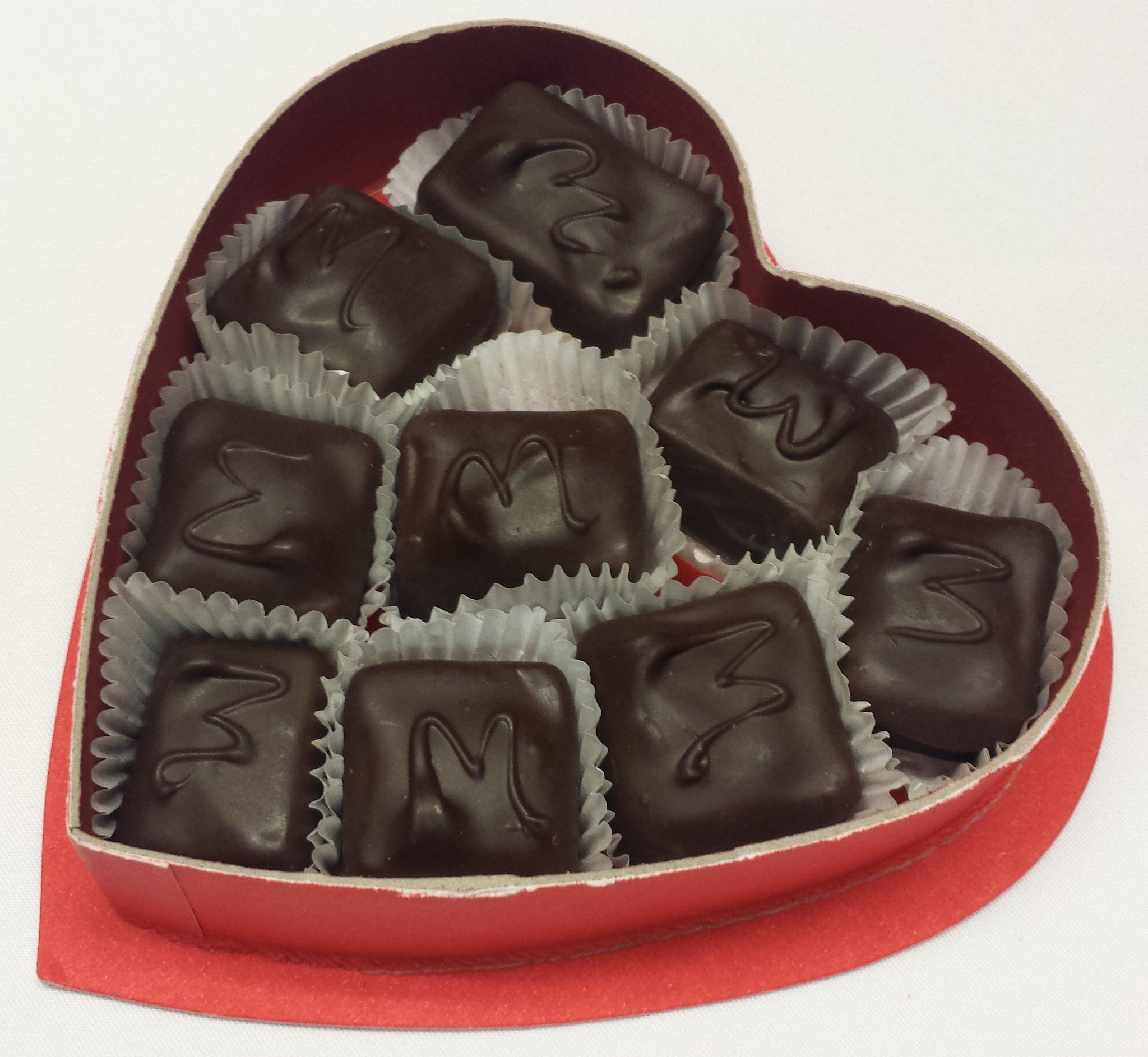 Chocolate Assortment Valentine Heart Box Fun Factory Sweet Shoppe 2488