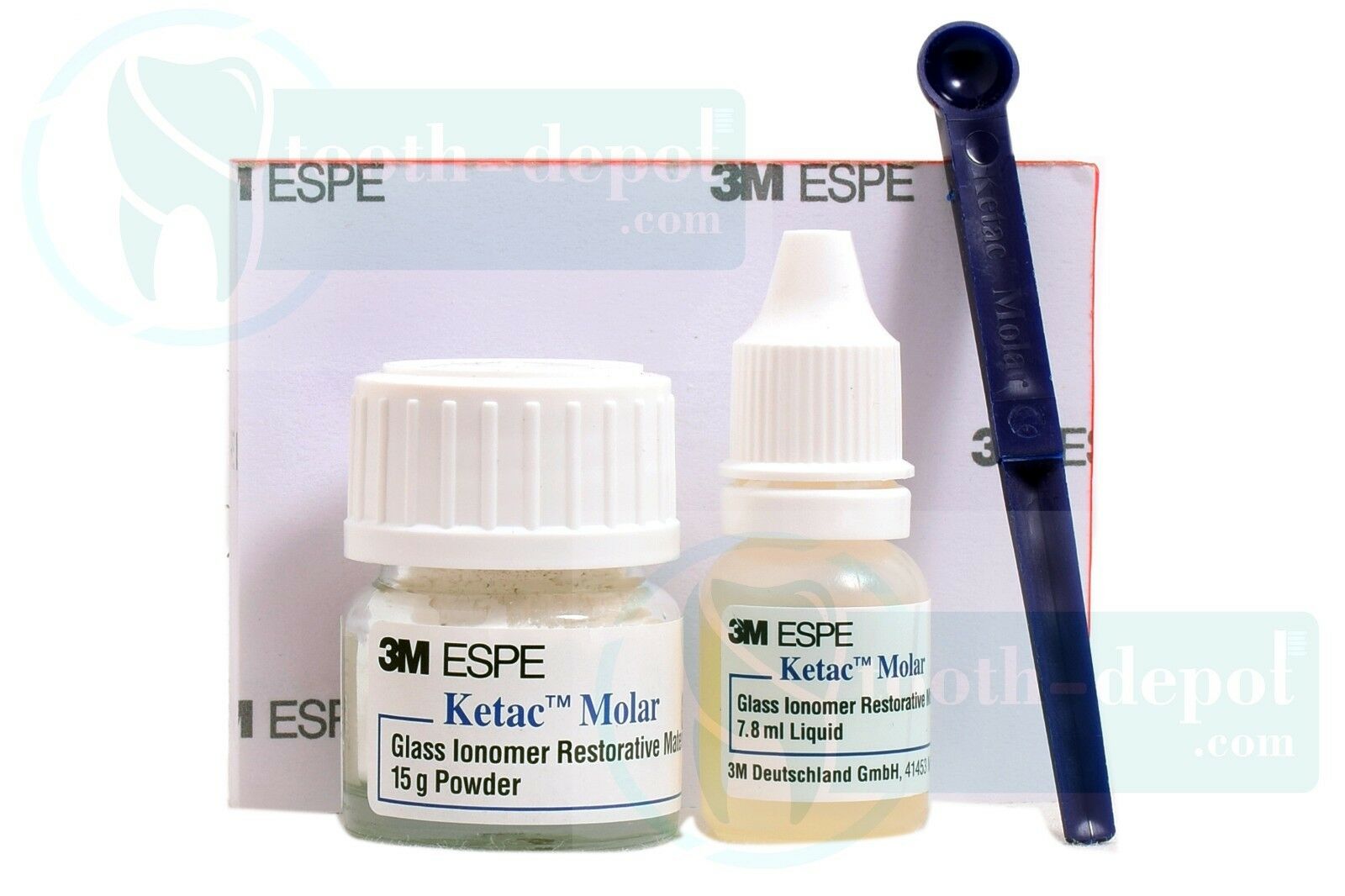 glass ionomer restorative material