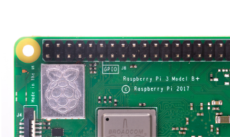 The Raspberry Pi 3 Model B Plus uses the Cyprus Wireless CYW43455 and is located under the shielding with the metalic Raspberry Pi logo.