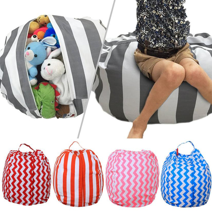 bean bag stuffed animal holder