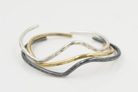 Sterling Silver and Gold-Filled Bracelet Trio | shopcontrabrands.com