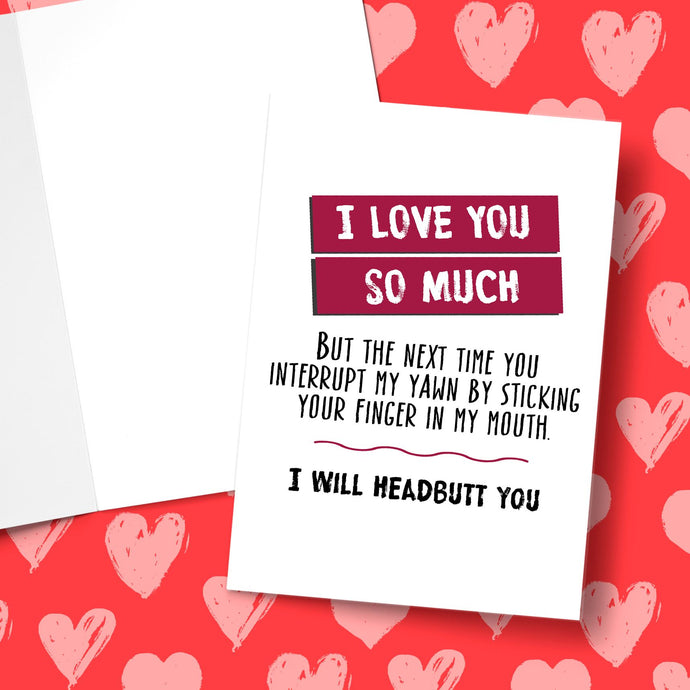 I Love You So Much Valentine's Greeting Card Stationery Prodigi 