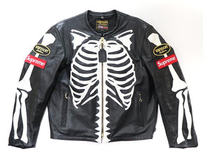 supreme vanson leather bones jacket