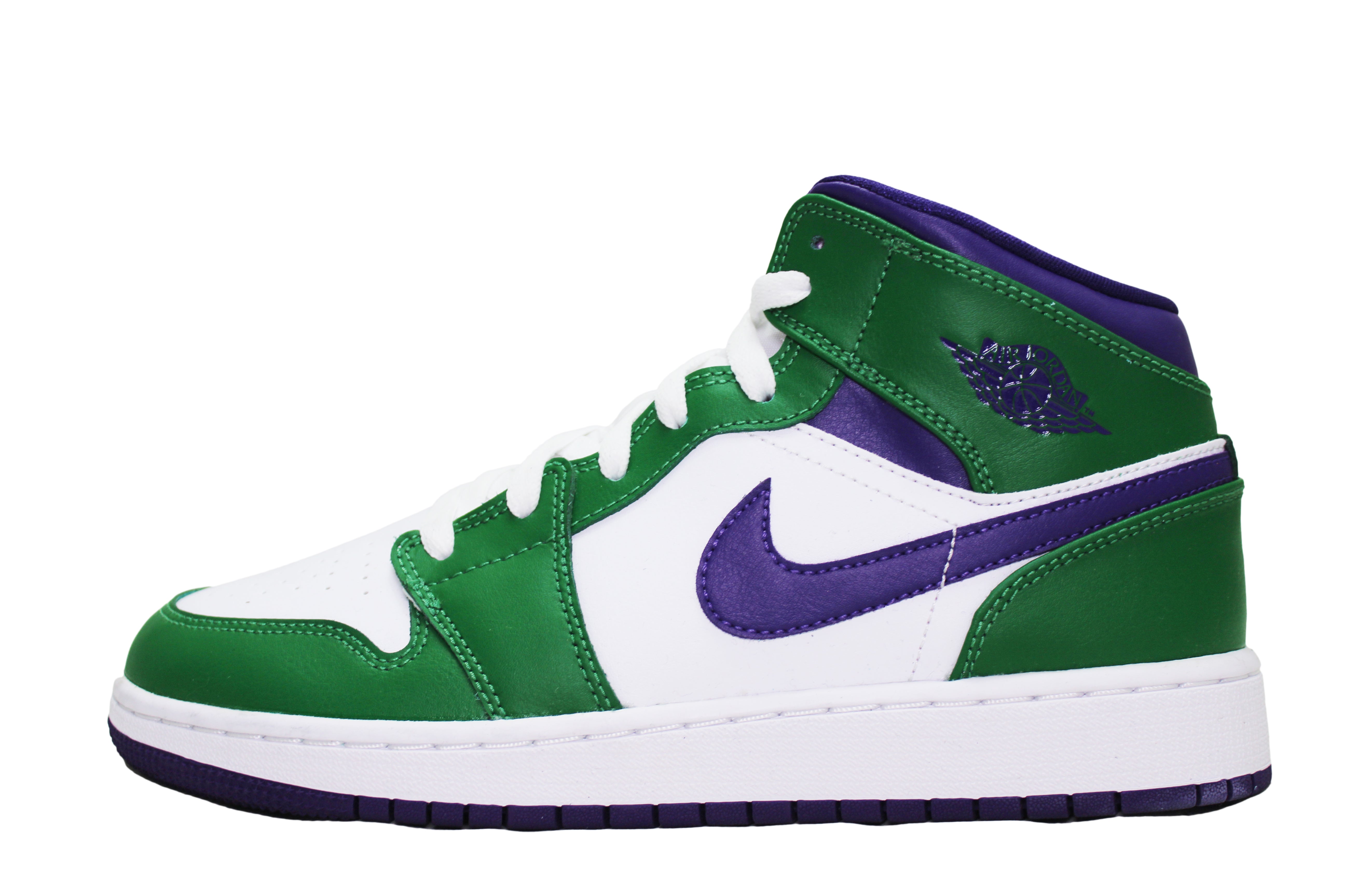 air jordan 1 mid incredible hulk grade school