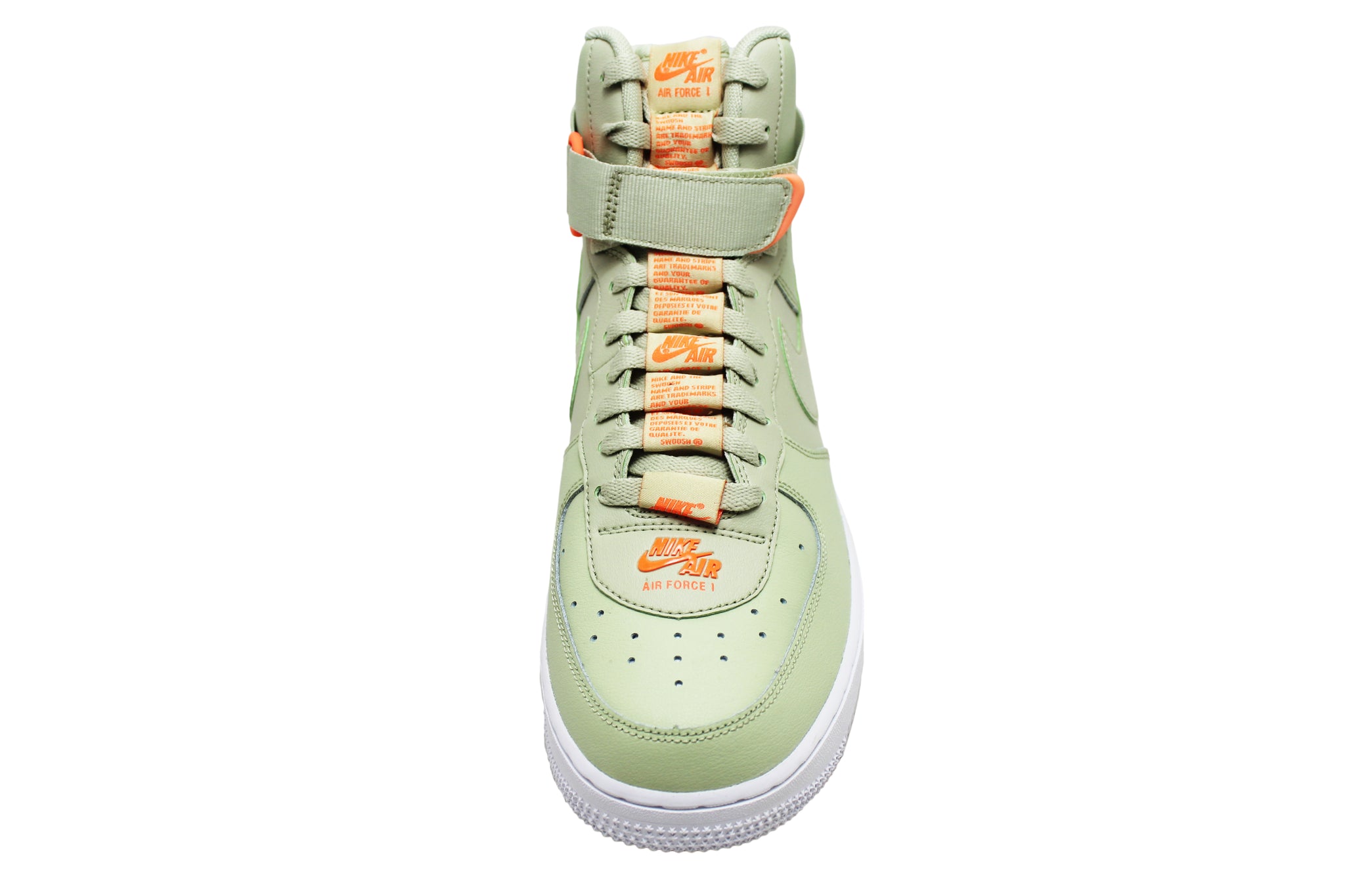 nike air force 1 high dual air olive orange